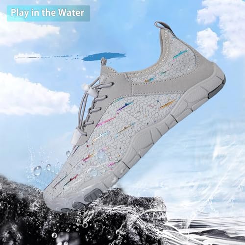 Image of Hike Barefoot Shoes Women Men Pro Water Footwear Wide Toe Box Non-Slip Unisex Athletic Outdoor Running Shoes