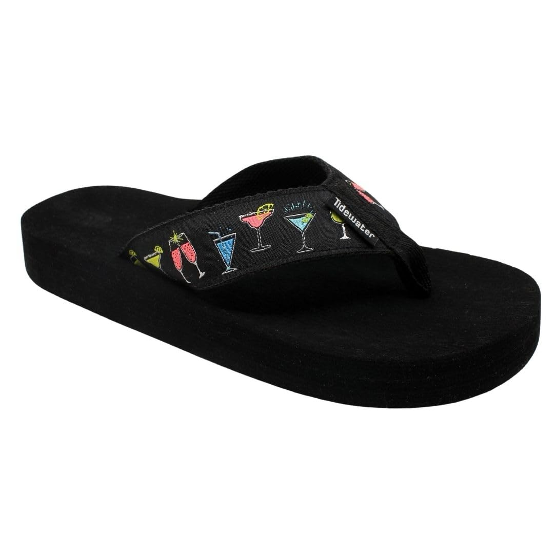 Tidewater Flip Flops | Women's Arch Support | Comfortable Casual Sandals | Beach and Daily Wear | Made for Comfort and Style | Resort Wear | Everyday
