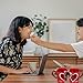 Avilia Juego de 2 tazas para parejas con decoración de corazones Imagen de Avilia Juego de 2 tazas para parejas con decoración de corazones