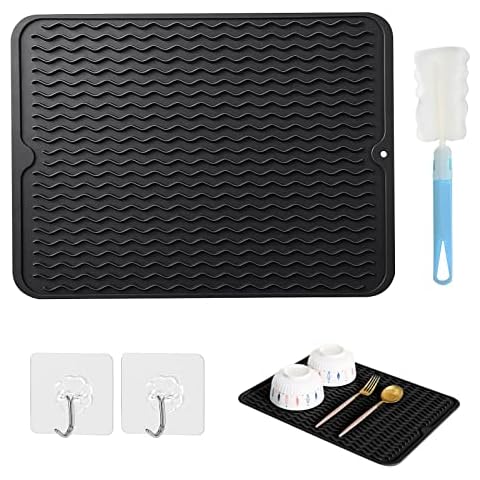 ZOCONE Escurreplatos Silicona Negro Cover