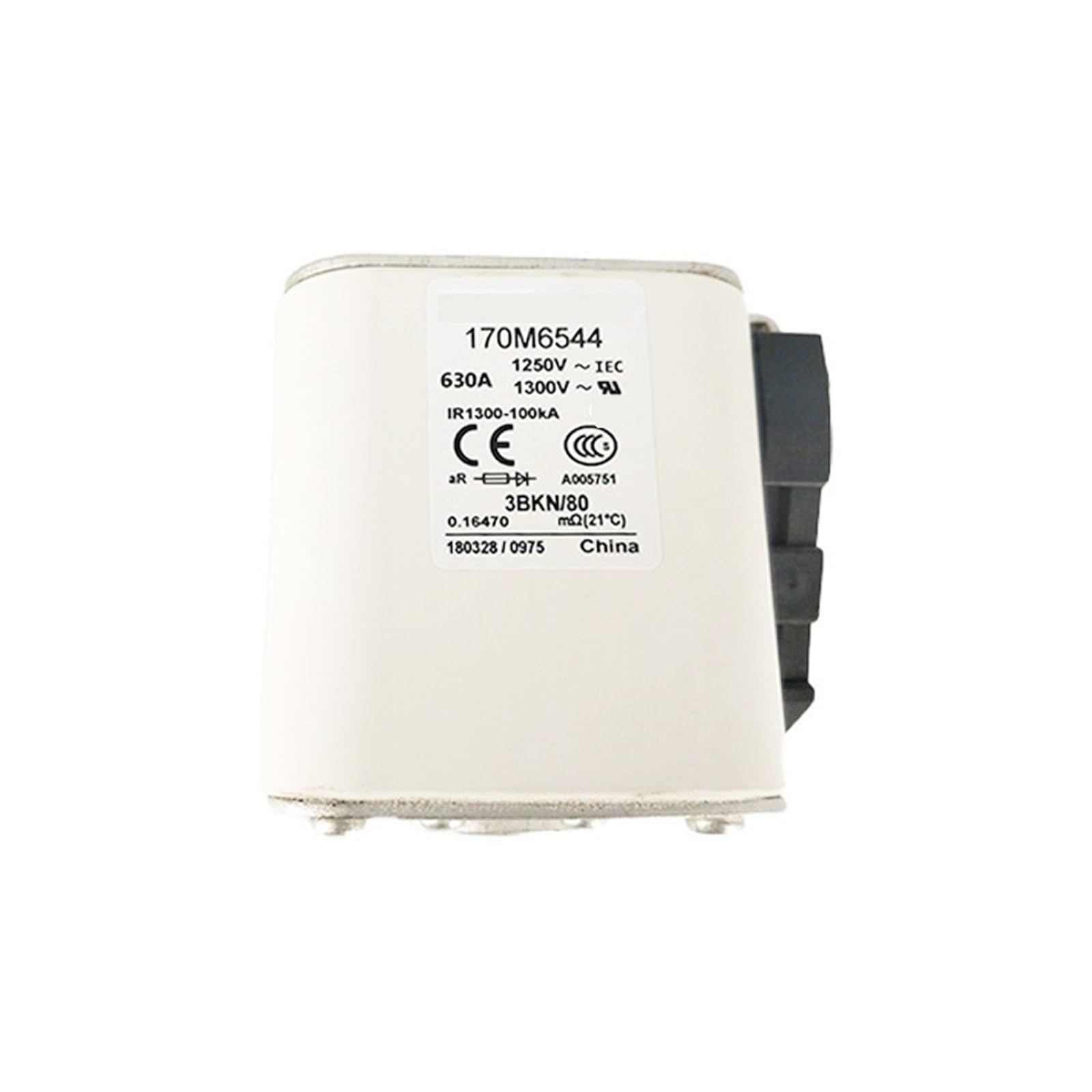 Fusible rápido 170M6544 de alta velocidad para protección de circuitos industriales