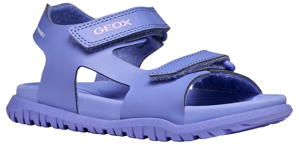 Geox J FUSBETTO GI Sandal, DK Lilac, 25 EU