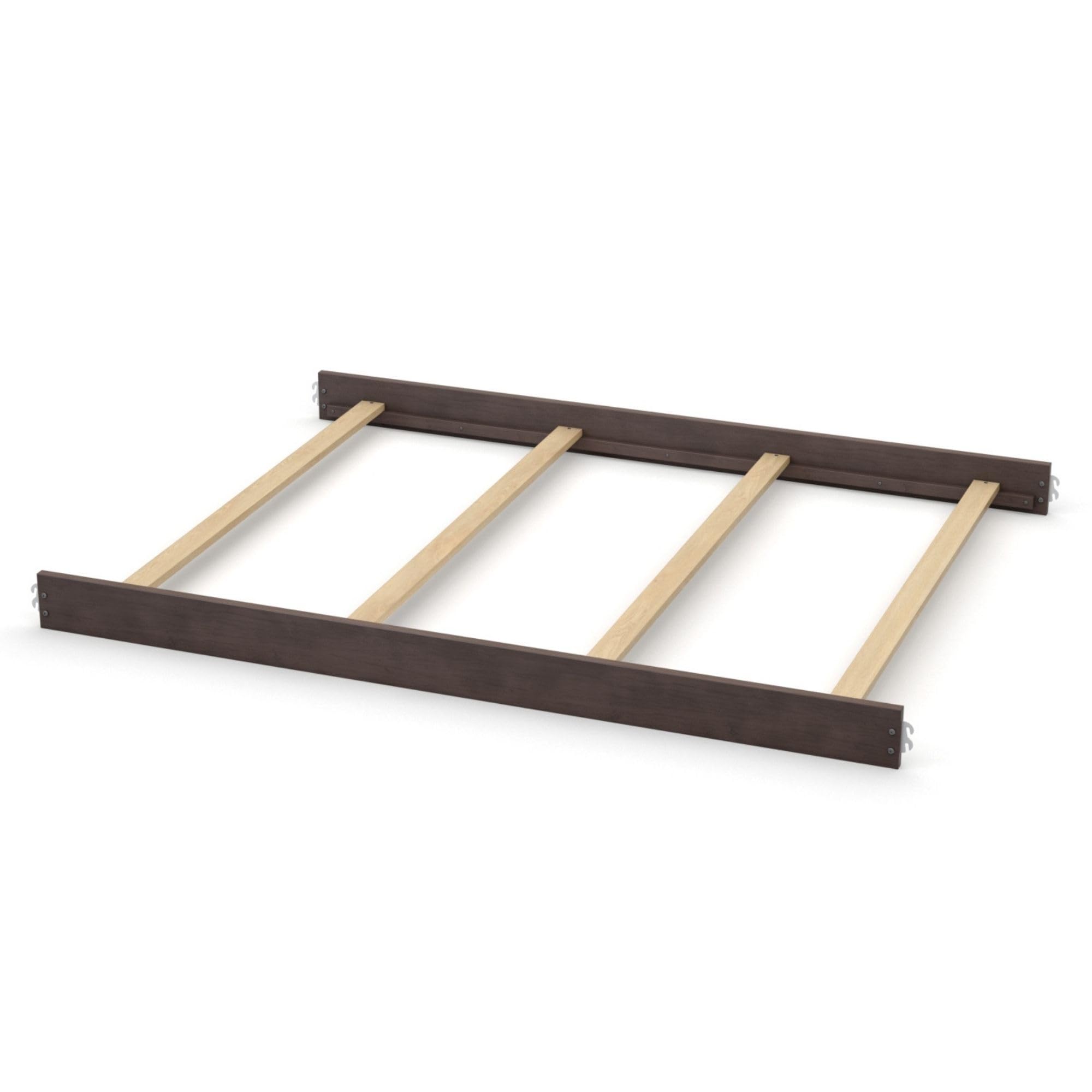 Full-Size Wood Conversion Kit Bed Rails for Dolce Babi Convertible Cribs