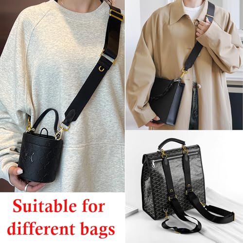 Image of Multi Pouchette Accessories Adjustable Strap, Crossbody Shoulder Purse Strap Replacement, Wide Luxury Bag Strap