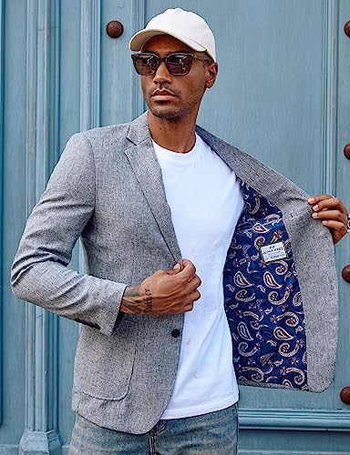 Image of PJ PAUL JONES Mens Blazer Casual Sport Coat Lightweight Sports Jacket