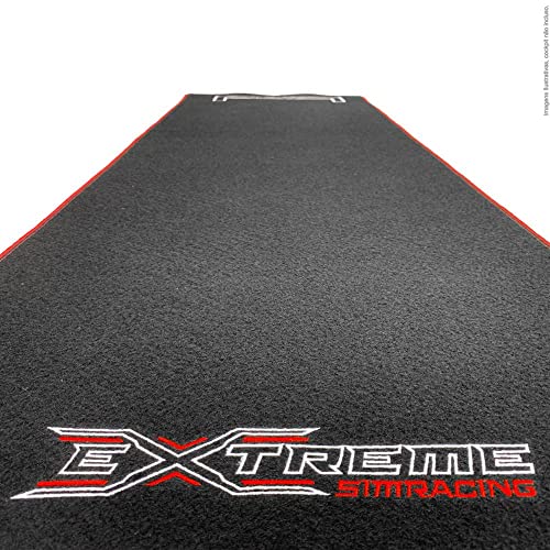 Extreme Simracing Tapete Amarelo Para Cockpit Simulador e Suporte Para Volantes