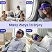 Steam Eye Mask, Self Heating Warm Compress for Dry Eyes I Heated Fast Relief for Stye, Puffy Sensitive Eyes - Moist Heat, Valentine's Day Gifts for Her and Him, Sleep, Travel & Relaxation Gifts