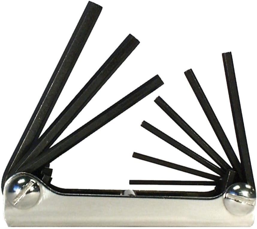 Eklind 20911 9 Piece Classic Fold-Up SAE Hex Key Set (5/64" to 1/4")