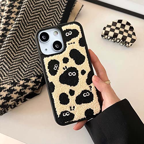 Coque peluche iPhone 14 résistante aux chocs et agréable en main - 6