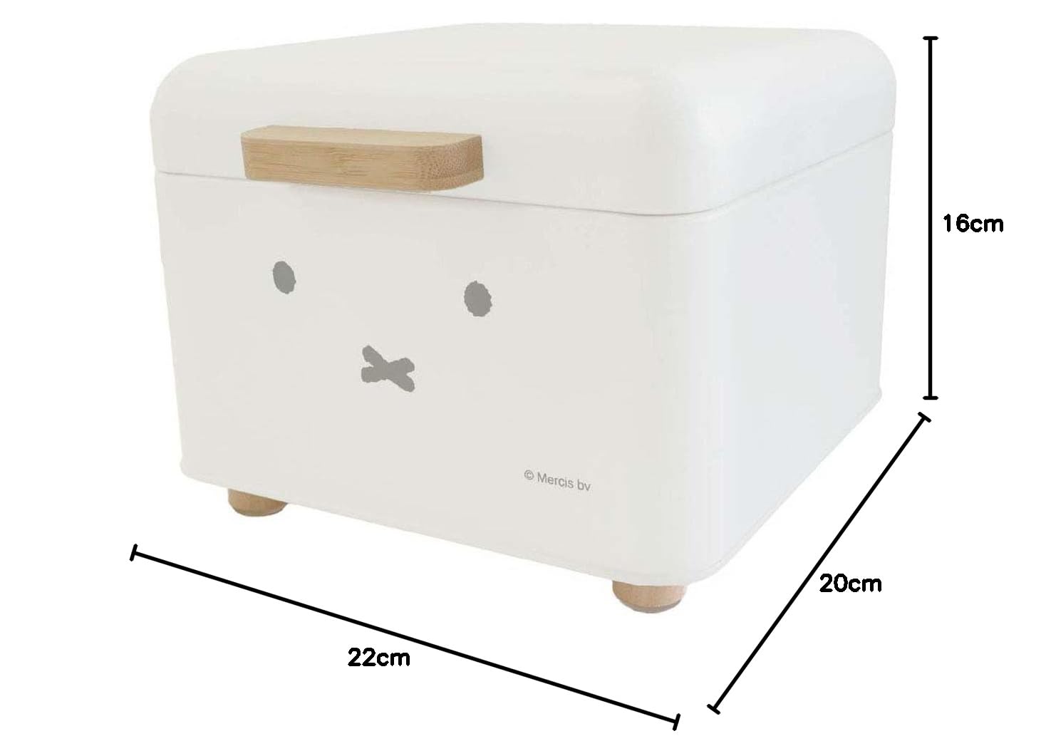 Amazon.co.jp: オカトー miffy ミッフィー ブレッドケース パン 保存 S