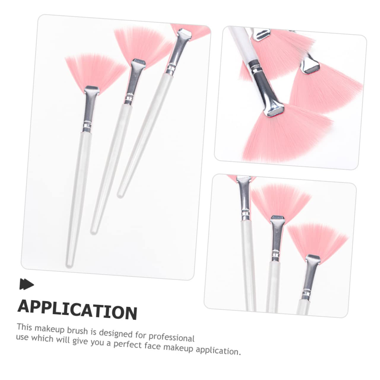 minkissy 24pezzi Pennelli Per Trucco Ventaglio Morbidi Pennelli Per Fondotinta e Applicatore Di Maschere Facciali Strumenti Di Bellezza Per Donne e Ragazze Per Makeup Professionale e