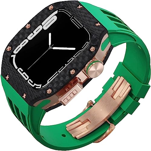 Bracelet Sport Apple Watch SE Caoutchouc et Fibre Carbone