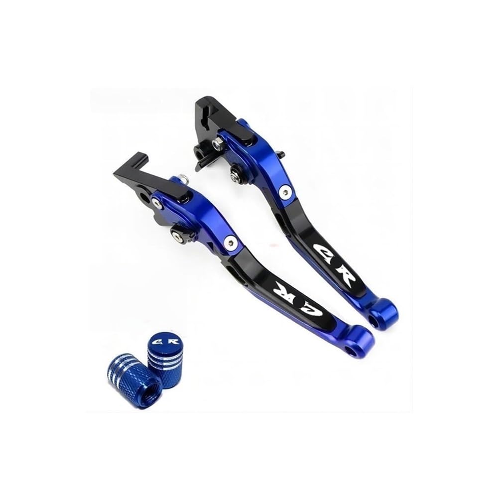 ZDGxfhSRH Motorcycle Brake Clutch Levers for CBR125R 2004-2016 Motorcycle CNC Adjustable Brake Clutch Levers(Royal Blue)
