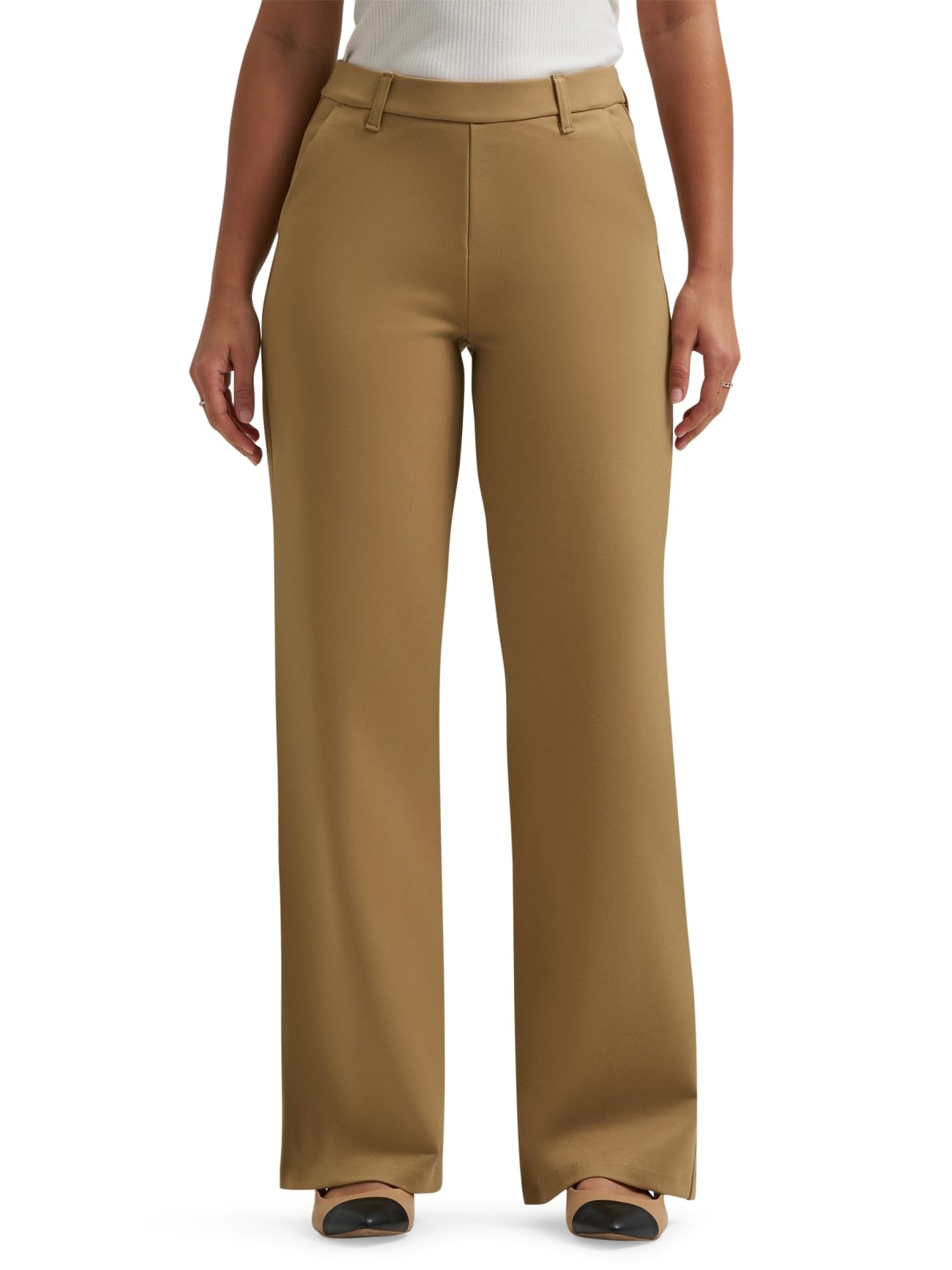 Lee Women's Ultra Lux Comfort Any Wear Wide Leg Pant