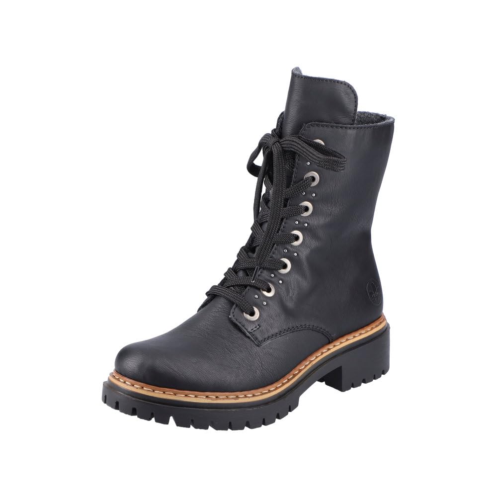 Rieker Kobiety Damen Stiefel SchwarzButy Chelsea.