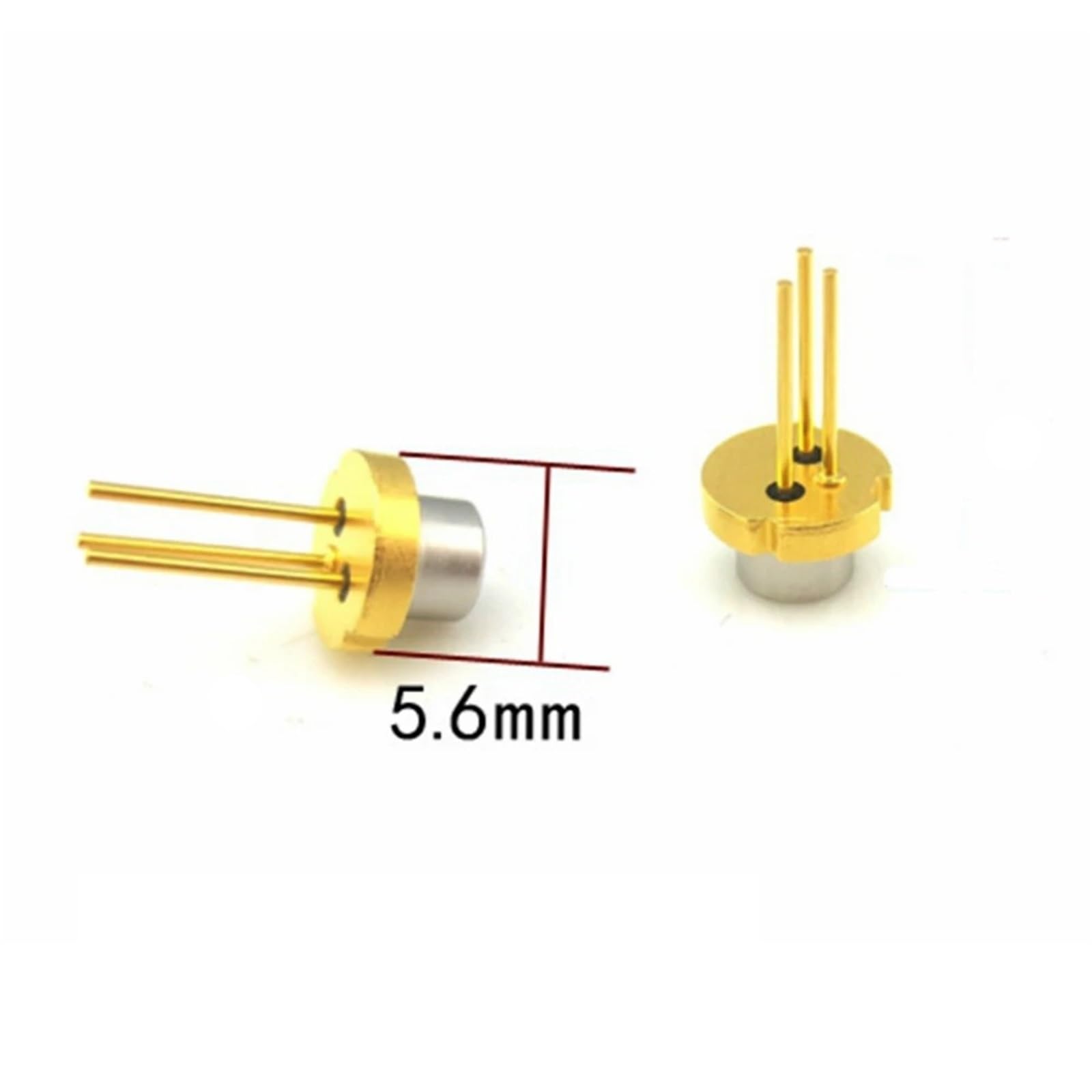 SLD3236VF Diode 405nm 150mW 5,6mm Violett/Blau TO18 Puls 350mW