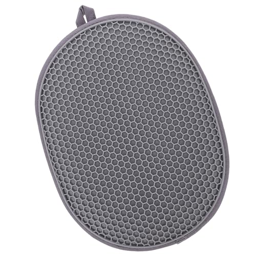 KICHOUSE Heat Resistant Oven Gloves Slip Baking Mitts for Kitchen Safety Silicone Insulation Gloves for Microwave Use for Handling Hot Pots and Pans