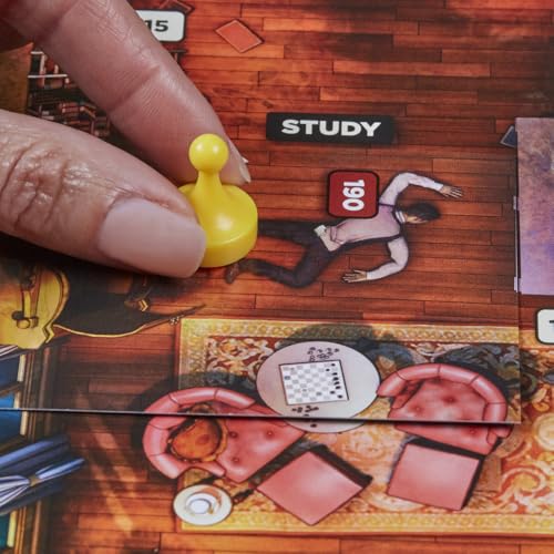 Hasbro Gaming - Clue Treachery at Tudor Mansion miniatura 5