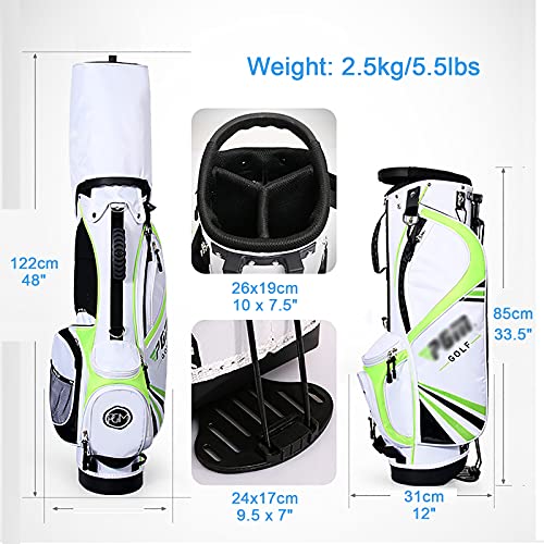 Bolsa-de-Palos-de-Golf-Bolsa-de-Soporte-de-Golf-Bolsa-de-Viaje-de-Domingo-de-Golf-Ligera-y-facil-de-Llevar-con-Correas-Dobles-para-ninos-ninos-y-ninas