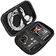 Blueshaweu MP3 Player Tasche Kompatibel für MECHEN MP3-Player M30- Schutzhülle mit Platz für Ohrhörer, USB-Kabel & Speicherkarte – Kompatibel mit MECHEN M30 Hi Res MP3 Player (schwarz)