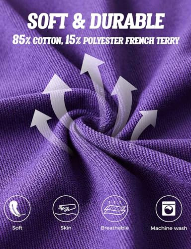 Image of Spring&Gege Boys Zip up Hoodie Soft Solid Classic Full Zip Hooded Sweatshirts for Kids (3-14 Years)