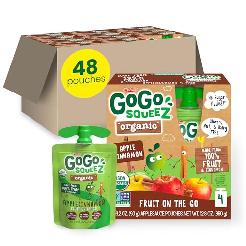 GoGo squeeZ Organic Apple Cinnamon
