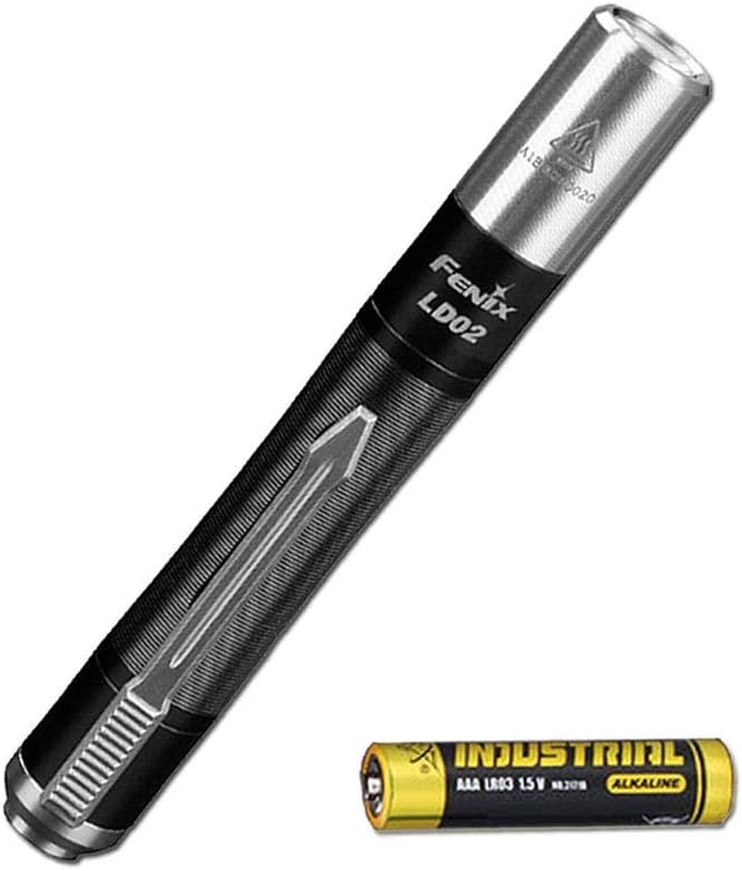 LED Mini Flashlights, LD02 V2.0 High CRI EDC Mini Flashlights Power Outages, Camping Flashlights Super Bright Flashlight
