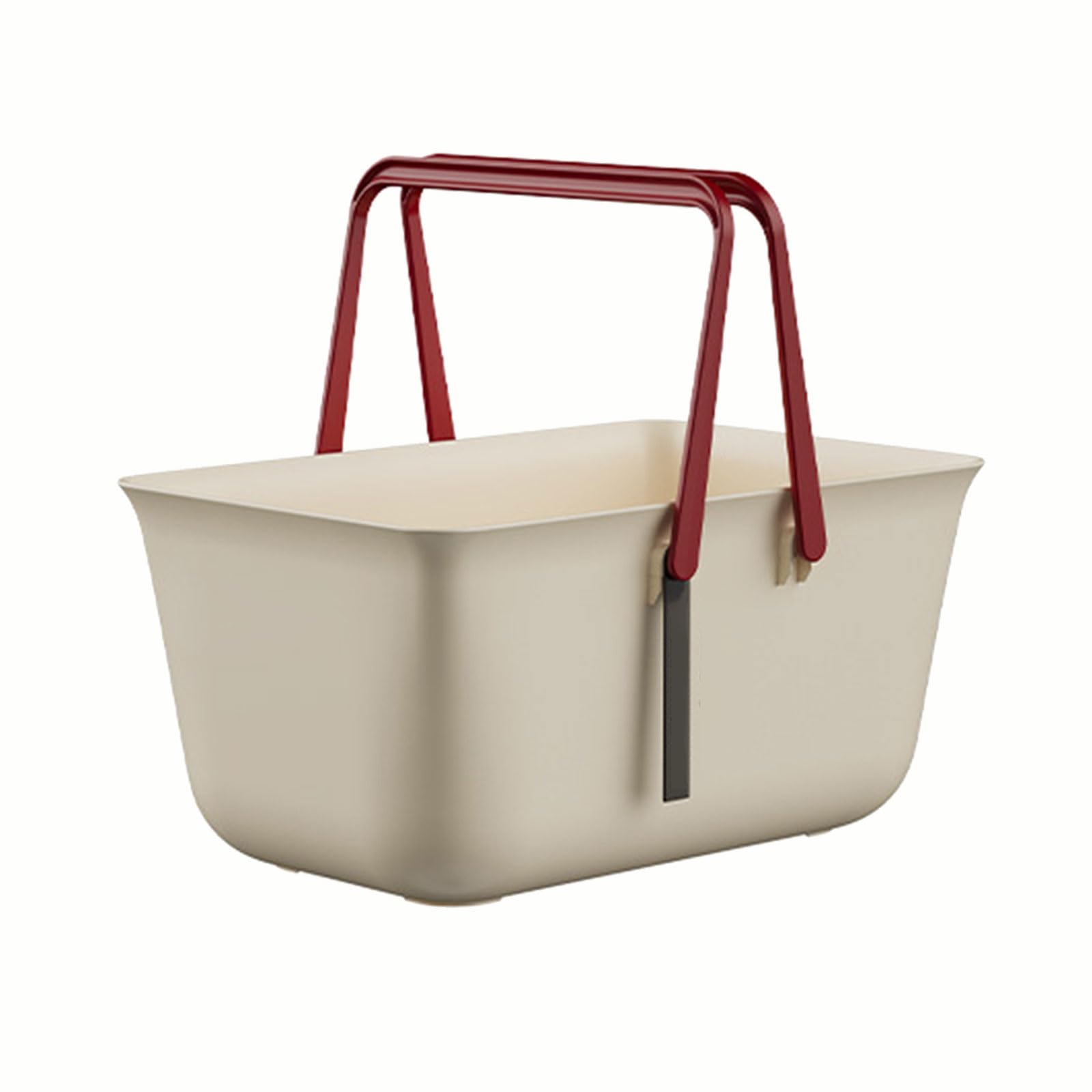 Oxxggkao Handheld Shower Organiser with Portable Handle Bathroom Storage Basket Ventilated Design for Toiletries and Cosmetics Portable Shower Basket