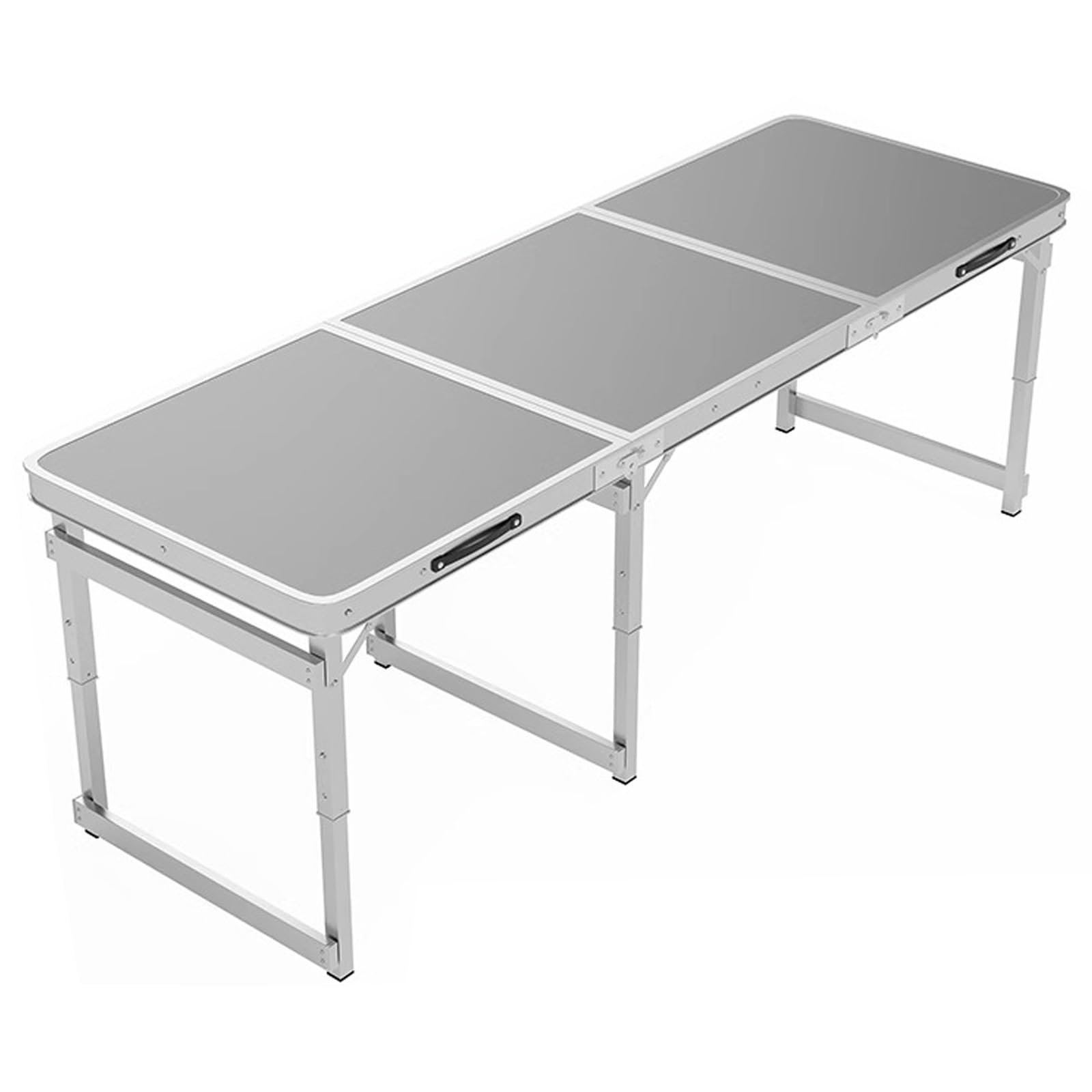 Table longue en plastique pliable et portable d'extérieur pour jardin