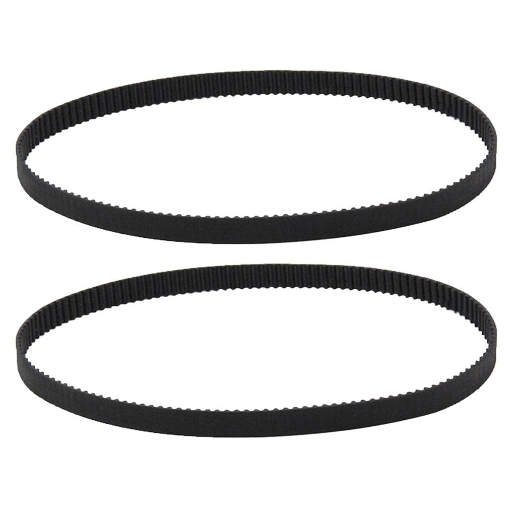 2 piece 3D Printer Belt Closed Loop Rubber GT2 Timing Belt 2GT-6 Black 200mm-image-39