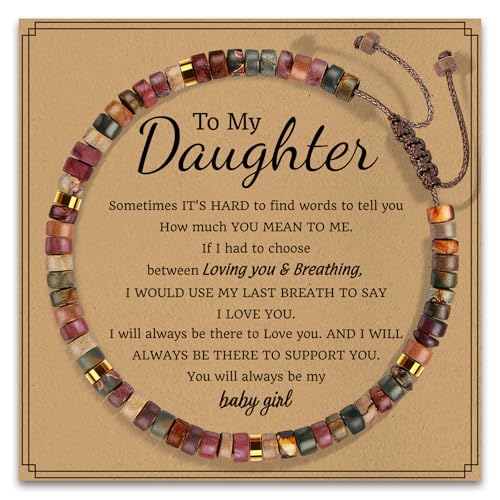 Image of AGOT Daughter in Law Bracelets Gifts: Dear Daughter in Law Birthday Gifts from Mother in Law