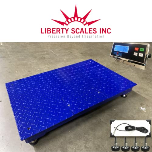 Báscula Industrial Liberty Scales 24x36 Pulg 1000 lbs miniatura 3
