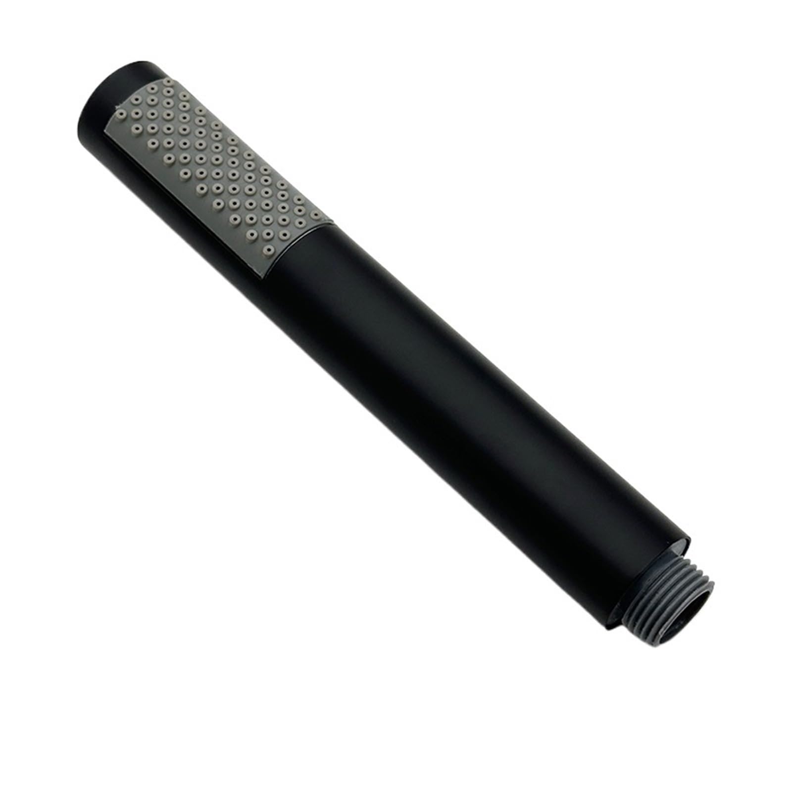 Shower Head Round Hand Held Wall Mounted Bracket Bathroom Handheld 8 Color Suitable for Showering(Black)