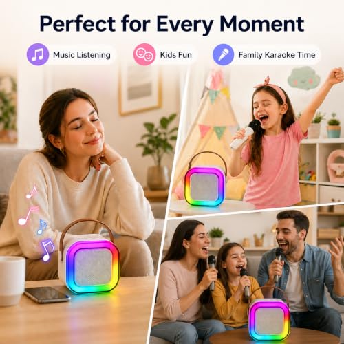 Goyal's Portable Karaoke Bluetooth Speaker with Wireless Microphone - Image 3