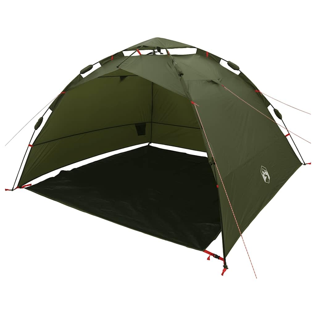 Tienda de Pesca 4 Personas Marrón, Legere Plegable
