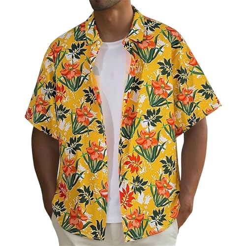 Haut grande taille tops holiday summer pour homme adepte du casual