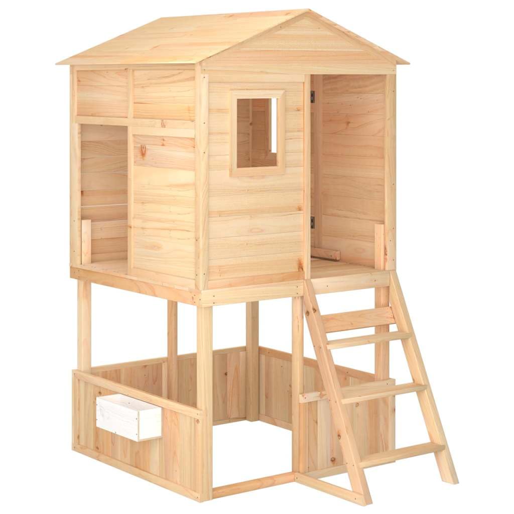 Genérico Parque Infantil de Exterior Madera Maciza de Abeto,Juegos y Juguetes,Estructuras para Juegos al Aire Libre,Columpios y estructuras de Juegos,3145011