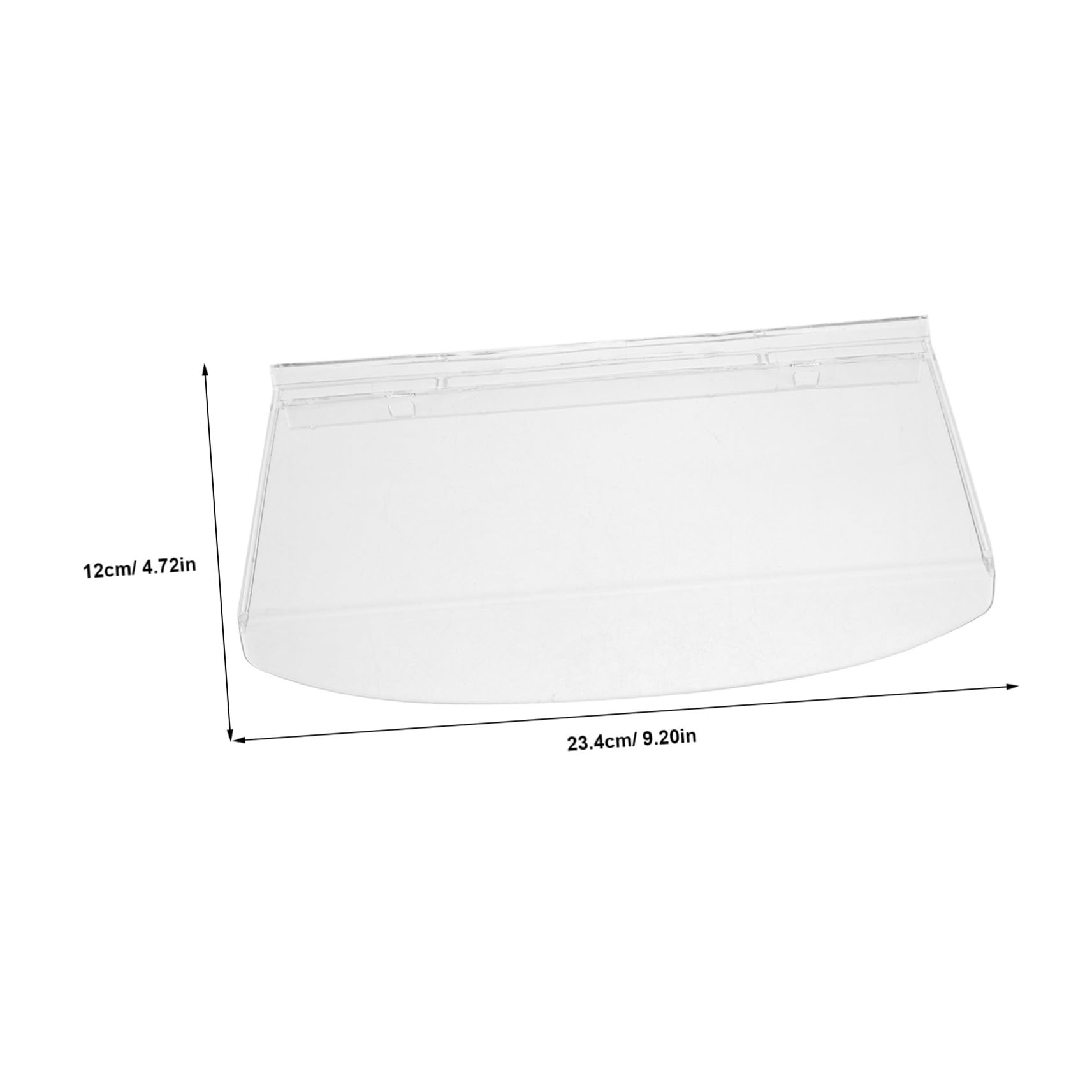 ULTECHNOVO 4 Pack Slatwall Shoe Mount Shoe Display Shelf for Retail Plastic Slatwall Shelves