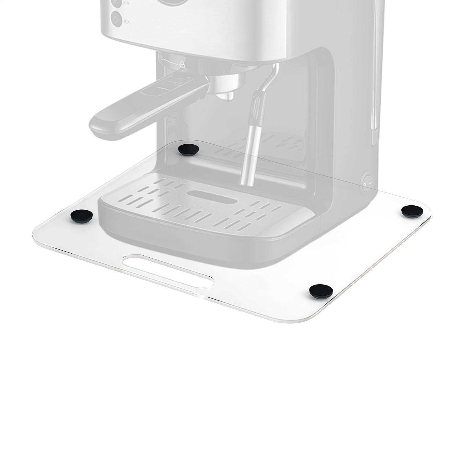 Bandeja de café deslizante ideal para organizar tu cocina en el apartamento