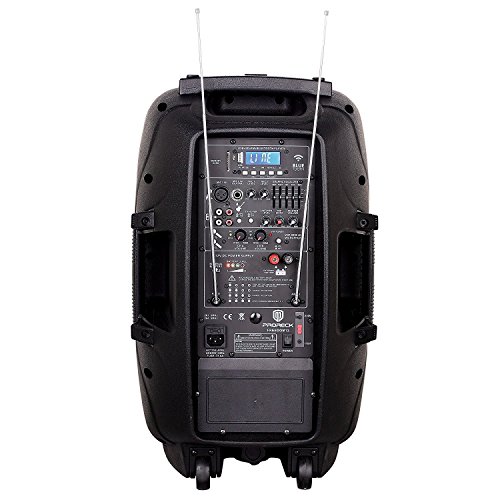 PRORECK Freedom 12 Portable Wireless 12Inch 500 Watt Powered Dj/PA
