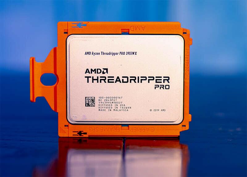 AMD Ryzen Threadripper Pro 3955WX Desktop Processors CPU 16 Core  Processor Socket SWRX8