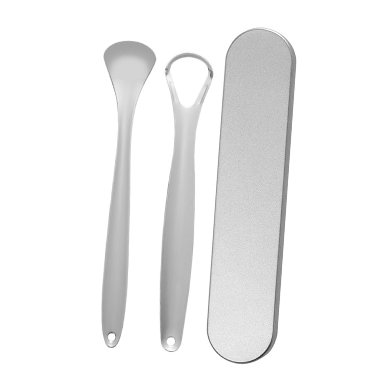 Healeved Superior Scraping Experience Stainless Steel Oral Comfortable Non-slip Handle