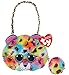 Ty Pochette Porte Monnaie Peluche 10cm-Giselle le léopard, Bolsa pequeña Unisex Niños, Multicolor, Small