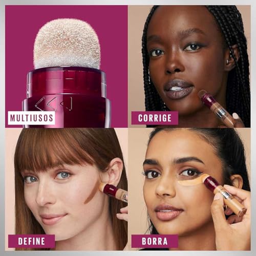 Miniatura 4 de Maybelline New York, Corrector Borrador Multiusos, Con Cobertura Modulable, En Tono 08 Buff, 6.8 ml