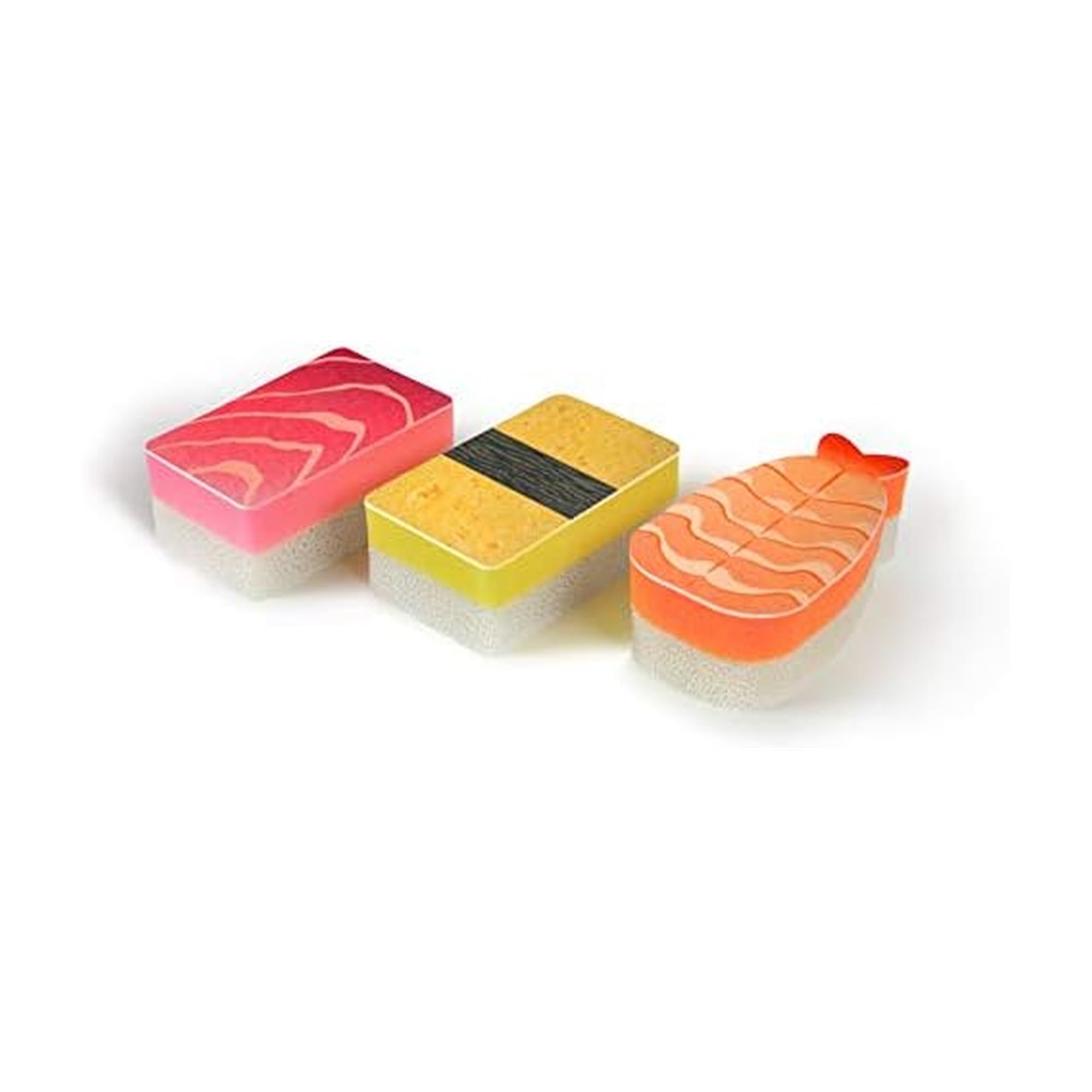 Amazon.com: Genuine Fred WASHABI Sponges, Set of 3, Sushi