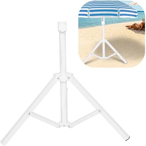 Base de paraguas portátil, soporte plegable para sombrilla de playa, soporte de paraguas portátil ajustable