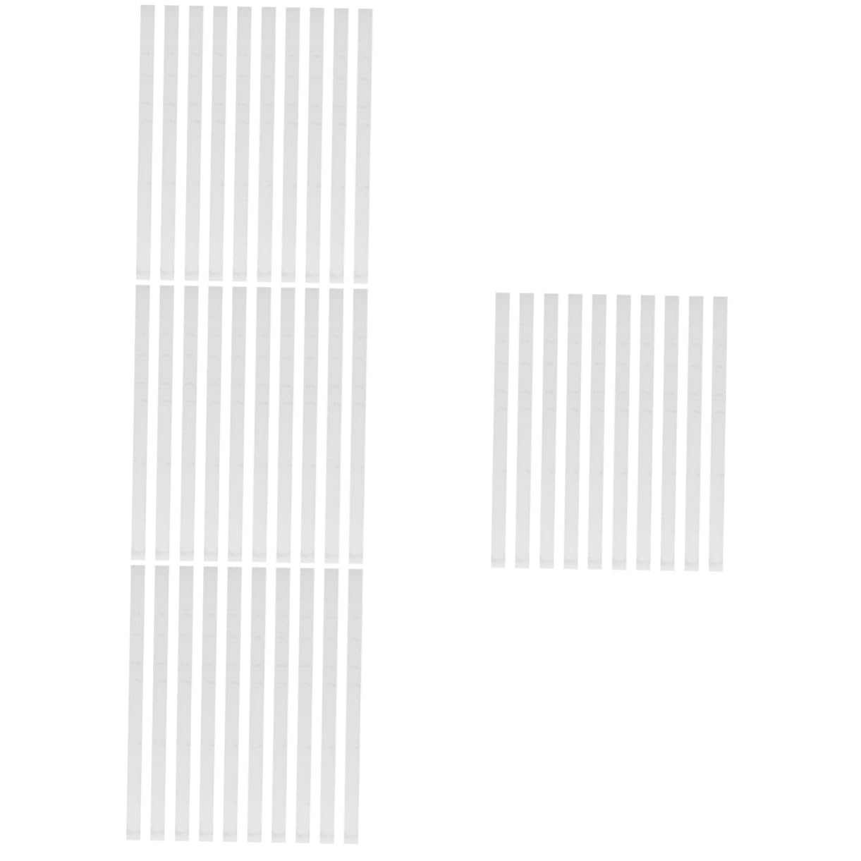 FUNOMOCYA 4sets Craft Tape for Scrapbooking Multi-use Book Binding Glue Strips Strong Hold Easy Application Office Supply Essentials 10pcs*4