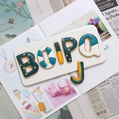 Surgehai B07BSY1XNF 26-Piece Large Alphabet Cookie Cutter Set thumb #3