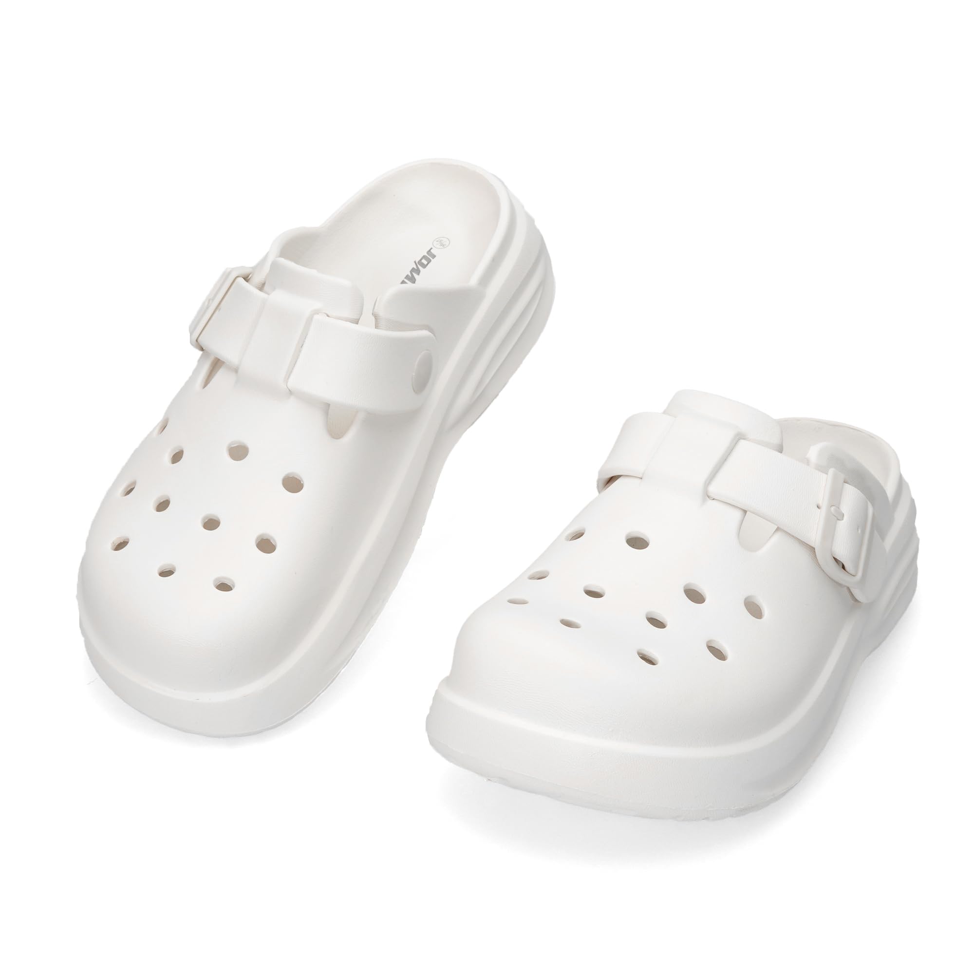 JOMIX Zoccoli Donna Sabot Estivi Ciabatte Gomma Eva Giardino Sanitari Platform Clog Comode Leggere