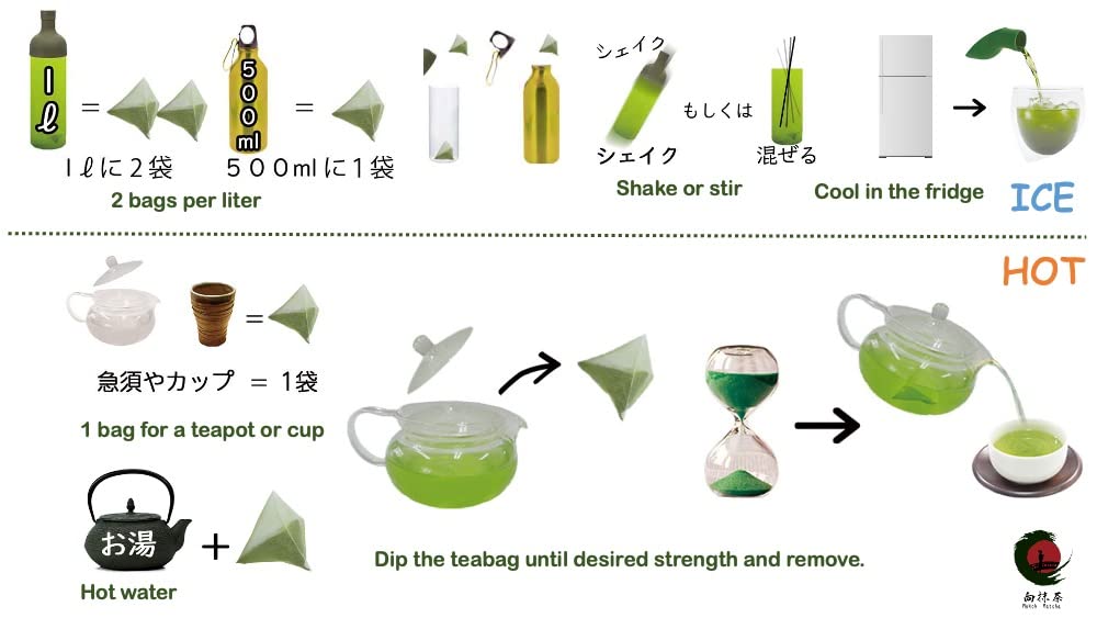 20kg 5g x 4000pcs Green Tea Bags Dreaming Ryokucha Sencha Japanese Yamecha Yame Tea Mukoh Matcha — view 2
